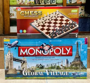 Monopoly and Chess Game - Monopoly GO! Board Game Edition