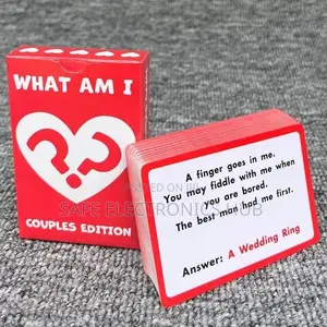 What Am I? Party & Couple Card Game | Fun Conversation Starters