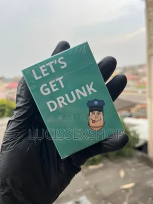 Party Drinking Cards | Let's Get Drunk Card Game for Adults