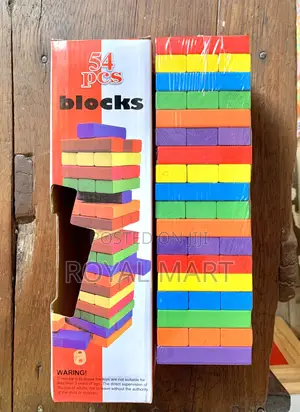 Jenga Game | Educational Indoor & Outdoor Block Stacking Fun