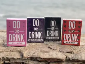 Do or Drink Package: 4 Types Including Win or Blackout Naughty Date Night Girls