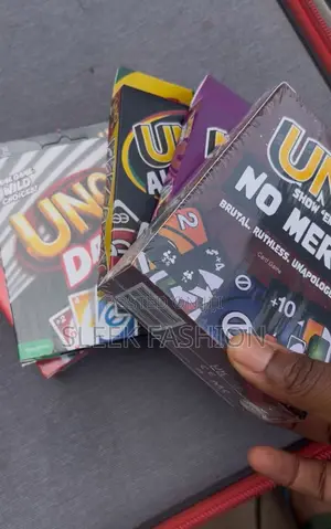 UNO Card Games Package of 5 - Regular, Flip, Dare & More