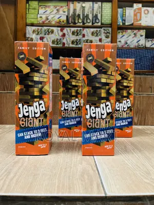 Jenga Block Game: Classic Wooden Stacking Tower