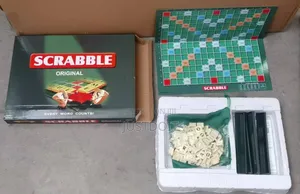 Scrabble Board Game For Kids Adults: Battle of Words with 100 Tiles