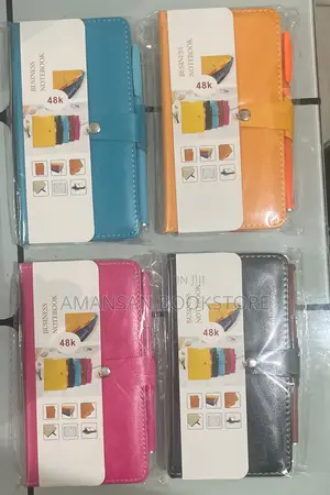 Notebook With Pen | Premium Business Notebook with Synthetic Leather Cover