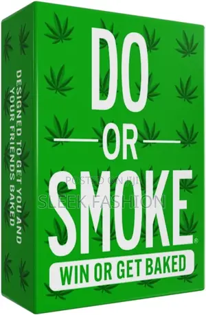 Do or Smoke Card Game | Complete a Challenge or Smoke Your Way Out