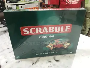 Official Scrabble’s Game Set - Deluxe Edition Crossword Board Game for Word Game Enthusiasts