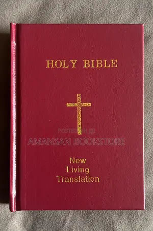 Holy Bible New Living Translation (NLT) - Small Wine Hardcover