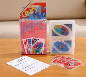 Uno Waterproof Card Game: Uno H2O To Go with Handy Clip for Pool Beach Travel