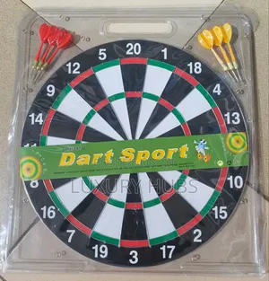 17 Inch Dartboard | OEM Electronic Dart Board with 6 Safety Darts