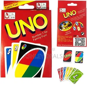 Uno Card Game | Classic Family Card Game – Rules & Setup Included