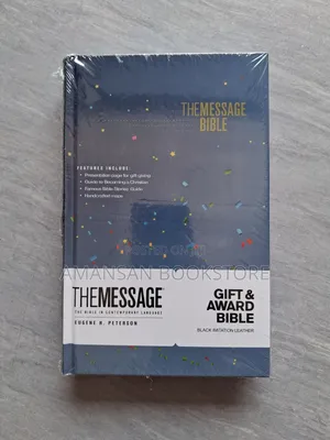 The Message Bible by Peterson: NavPress Edition with Dimensions 22.1x14x3.1