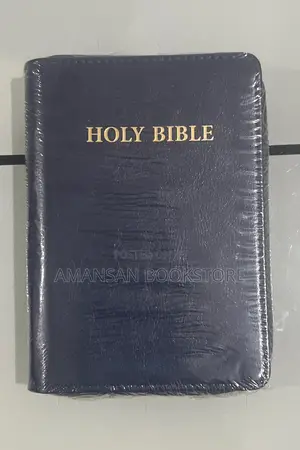 KJV Bible Pocket Size With Leather Jacket (Black) | Portable King James Bible for Reading Anywhere, Anytime