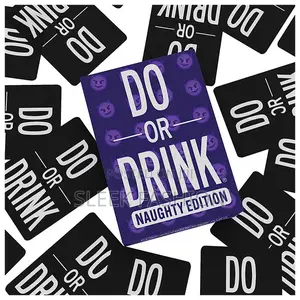 Do Or Drink (Naughty Edition): 250 Challenge Cards for Adults Spice Up Party