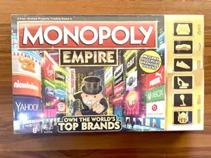 Monopoly Empire Board Game: Fast-Paced Trading Game for 2 to 6 Players Aged 8