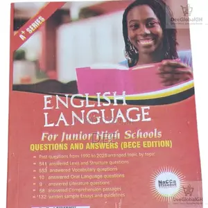 A+ English Past Questions for JHS: BECE Revision with Solved Answers