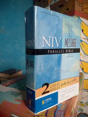 NIV/The Message Parallel Bible Hardcover | Two Powerful Translations Side by Side for Deeper Understanding