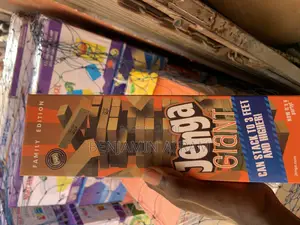 Jenna Giant Games - 54 Hardwood Blocks Stacking Challenge