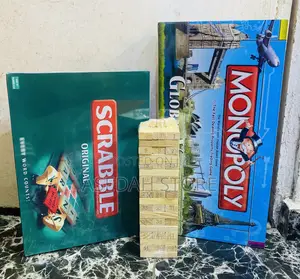 Monopoly, Jenga and Scrabble Games | Your Affordable House of Games for All Your Family Entertainment Needs