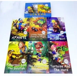 6 Piece Set of Storybooks for Children | Bedtime Stories and Educational Reading Collection