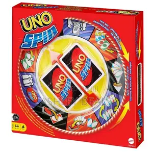 Uno Spin Card Game - Revolutionary Family Fun
