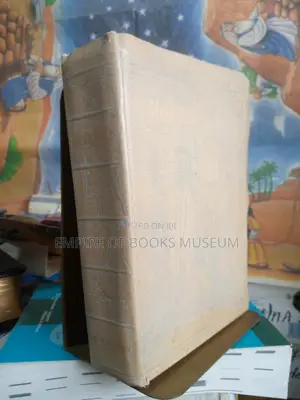 Vintage 1954 Holy Bible Illustrated Leather | Center Column Reference Red Letter Edition