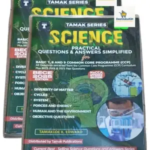 Tamak Series Science Questions & Answers for JHS - BECE Prep