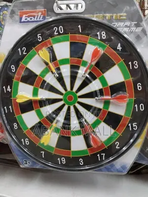 Dart Board with Magnetic Arrows - Safe Indoor Game