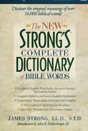 The New Strong's Complete Dictionary of Bible Words | Hebrew and Greek Dictionaries