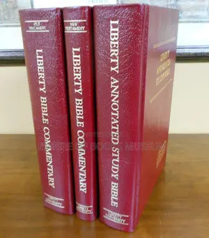 Liberty Bible Annotated Study Bible Commentary Set 3 Volumes Old and New Testament