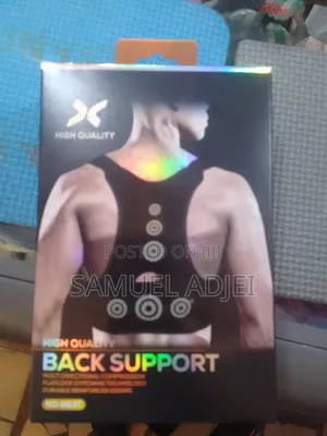 Back Support – Adjustable Lumbar Back Support & Posture Corrector Brace