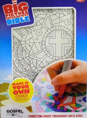 The Big Picture Interactive Bible White | HCSB Translation with Augmented Reality Features