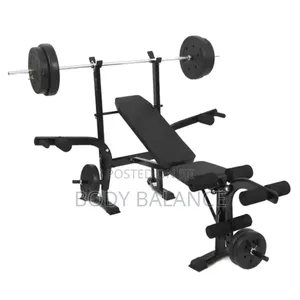 Bench Press 50kg – Adjustable Weight Training Bench