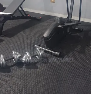 Gym Floor Mat Design Black