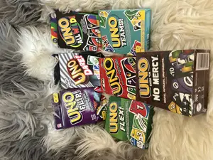 Uno Package of 7 | Complete Collection with 7 Different Uno Variations