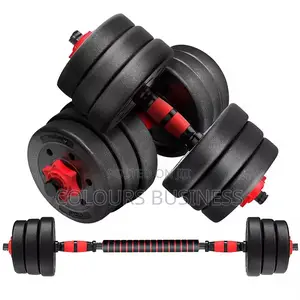 Dumbbell/Barbell(40kg) – Cast Iron / Rubber Hex Dumbbell Set