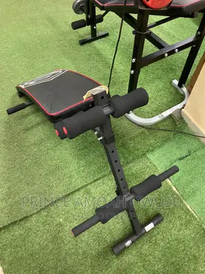 Sit Up Exercise Bench With Spring Resistance Band