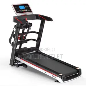 Motorized Treadmill With Massage Machine Dumbbe Folding