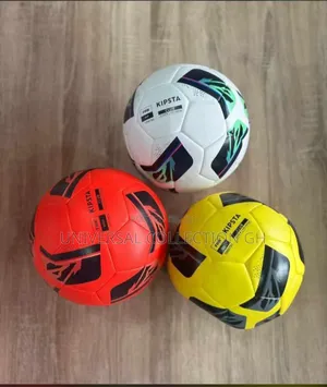 Kipsta Soccer Ball – Professional Match Football – Anti-Slip 32-Panel Design