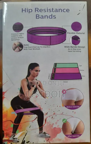 Hip Resistance Band – Heavy-Duty Loop Resistance Exercise Band