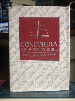 The Concordia Self-Study Bible Hardcover | Lutheran Study Bible with Notes