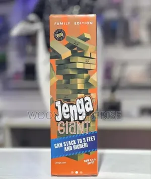 Jenga Block Game (54pcs) | Pocket-Sized Travel Edition for Fun on the Go