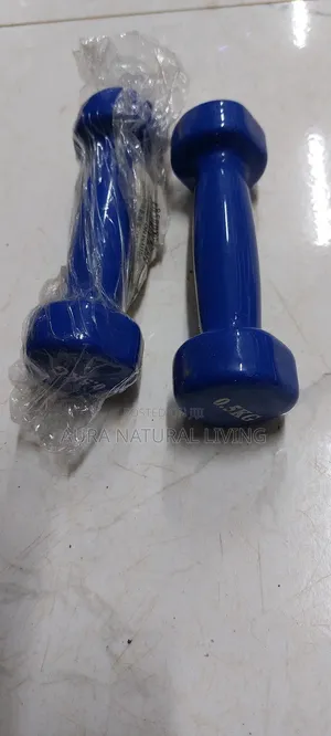 Dumbells 1kg – Cast Iron / Rubber Hex Dumbbell