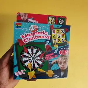 Magnetic Dartboard 2-in-1 | Safe, Fun Dart Game for Family Entertainment