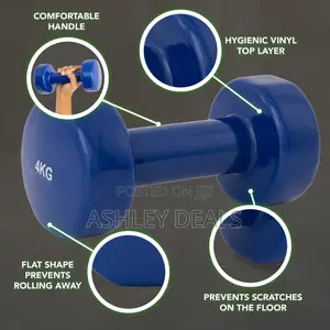 Haxagonal Dumbbell – Cast Iron / Rubber Hex Dumbbell