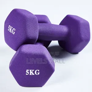 Dumbell Kg5 – Cast Iron / Rubber Hex Dumbbell Set