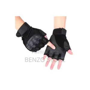 Quality Leather Hand Gloves for Gym, Military and Riders