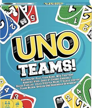 Uno Teams Card Game - Play in Teams, New Way to Play