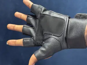 Premium Leather Gym Training Gloves
