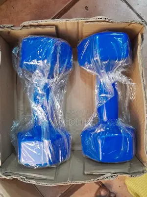 Dumbbells for Exercise – Cast Iron / Rubber Hex Dumbbell